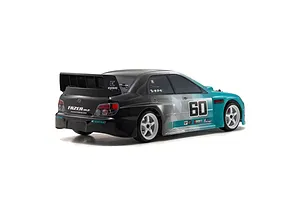 Kyosho Fazer Mk2 Subaru Impreza 2006 RC Drift Car Electric 4WD 1/10 Scale RTR - Teal/White image 80619