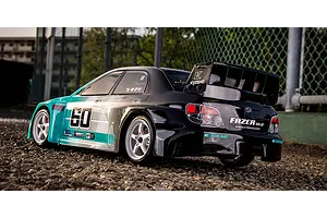 Kyosho Fazer Mk2 Subaru Impreza 2006 RC Drift Car Electric 4WD 1/10 Scale RTR - Teal/White image 80628