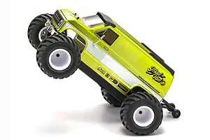 Kyosho Fazer Mk2 FZ02L Mad Van VE-BT RC Monster Truck Electric Brushless 4WD 1/10 Scale RTR - Yellow image 80652