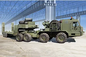 Trumpeter 1/35 BAZ-6403 w/ ChMZAP-9990-071 Trailer Model Kit image 80677