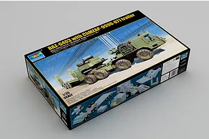 Trumpeter 1/35 BAZ-6403 w/ ChMZAP-9990-071 Trailer Model Kit image 80678