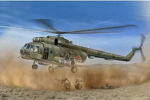 Trumpeter 1/48 Mi-8 Hip Plastic Model Kit image 80683