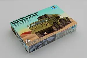 Trumpeter 1/72 Russian 9P140 TEL of 9K57 Uragan MLRS Plastic Model Kit image 80688