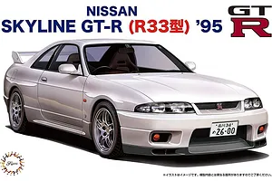 Fujimi 1/24 Nissan Skyline R33 GT-R 95 Plastic Model