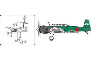Fujimi 1/350 IJN Carrier-Based Aircraft Set