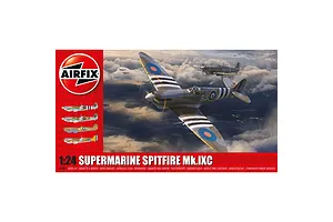 Airfix 1/24 Supermarine MK.IXC Scaled Plastic Model Kit image 80757