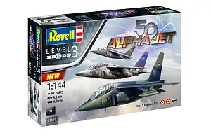 Revell 1/144 French Alpha Jet Scaled Plastic Model Kit image 80827