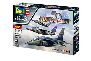 Revell 1/144 French Alpha Jet Scaled Plastic Model Kit image 80830
