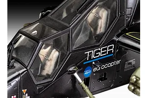 Revell 1/72 Eurocopter Tiger "Golden Eye" James Bond 007 Gift Set Scaled Plastic Model Kit image 80850