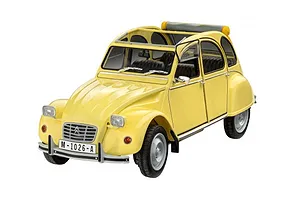 Revell 1/24 Citroen 2 CV "For Your Eyes Only" James Bond 007 Gift Set Scaled Plastic Model Kit image 80860