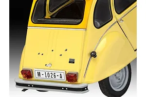 Revell 1/24 Citroen 2 CV "For Your Eyes Only" James Bond 007 Gift Set Scaled Plastic Model Kit image 80862