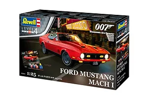 Revell 1/24 Ford Mustang "Diamonds Are Forever" James Bond 007 Gift Set Scaled Plastic Model Kit image 80865