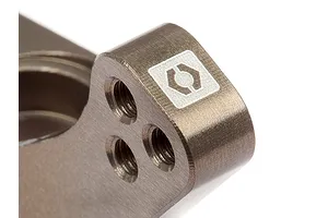 HPI Bullet Bronze Aluminium Rear Hub Carriers 2Pcs (0 Degrees) image 8088