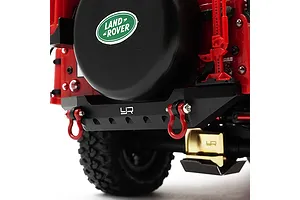 Yeah Racing Black Aluminium Front & Rear Bumper image 81013