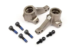 HPI Bullet Bronze Aluminium Steering Hubs 2Pcs w/Screws image 8103