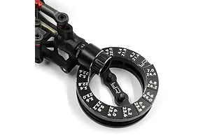 Yeah Racing Black Aluminium Round Droop Gauge image 81049