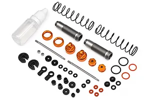 HPI Savage XS Orange Aluminium Shocks Kit 2Pcs image 8106