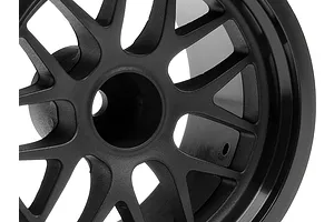 HPI 1.9" (14mm Off-Set) BBS Black Rims 2Pcs image 8114
