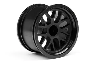HPI 1.9" (14mm Off-Set) BBS Black Rims 2Pcs image 8115