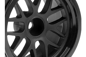 HPI 1.9" (9mm Off-Set) BBS Black Rims 2Pcs image 8119