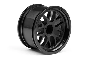 HPI 1.9" (9mm Off-Set) BBS Black Rims 2Pcs image 8120