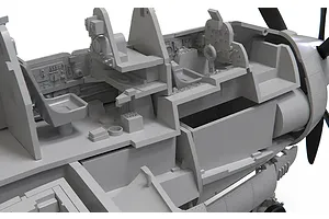 Airfix 1/48 Fairey Gannet AS.1/AS.4 Anti-Submarine Aircraft Scaled Plastic Model Kit image 81206