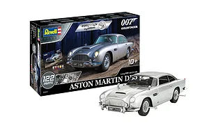 Revell 1/24 Aston Martin DB5 - James Bond 007 Goldfinger Easy Click Scaled Plastic Model Kit image 81237