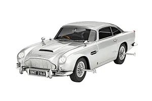 Revell 1/24 Aston Martin DB5 - James Bond 007 Goldfinger Easy Click Scaled Plastic Model Kit image 81238