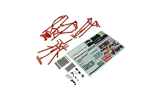 Kyosho Red Body Frame Set image 81252
