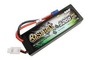 Gens Ace Bashing 7.4V 5200mAh 35C Hard Case LiPo Battery