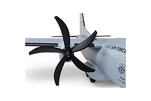 E-Flite RC Plane EC-1500 Twin Cargo 1.5m Military BNF Basic with AS3X and Safe Select Technology image 81334