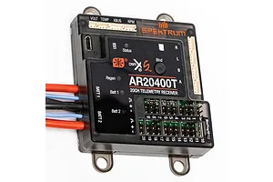 Spektrum AR20400T 2.4Ghz 20ch PowerSafe Telemetry Receiver Set image 81358