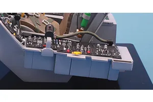 Italeri 1/12 F-16 Cockpit Scaled Plastic Model Kit image 81425