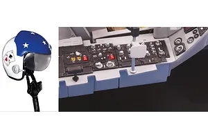 Italeri 1/12 F-16 Cockpit Scaled Plastic Model Kit image 81426