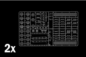 Italeri 1/35 M1 A1 Abrams Tank Scaled Plastic Model Kit with Australian Decals image 81450