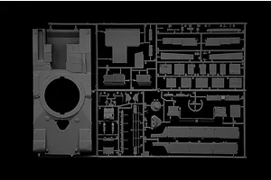 Italeri 1/35 M1 A1 Abrams Tank Scaled Plastic Model Kit with Australian Decals image 81459