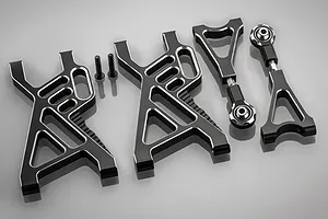 Rovan Black Aluminium Rear Suspension Arms 2Pcs image 81491