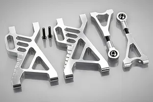 Rovan Silver Aluminium Rear Suspension Arms 2Pcs