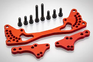Rovan Red Aluminium Rear Shock Brace