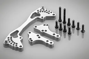 Rovan Silver Aluminium Rear Shock Brace