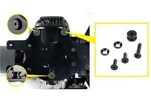 Rovan Engine Chassis Fixing Screw Set image 81507