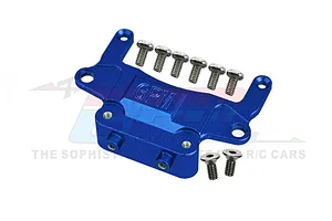 GPM Blue Aluminium Rear Lower Gearbox Mount