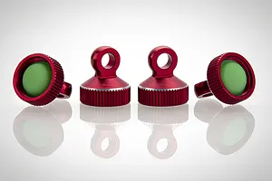 GPM Red Aluminium Shock Caps 4Pcs