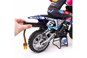 Losi 1/4 Promoto-MX Electric RTR RC Motorcycle - Club MX image 81606