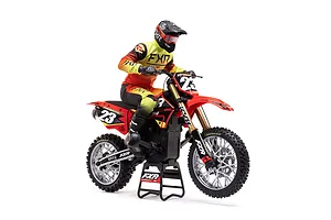 Losi 1/4 Promoto-MX Electric RTR RC Motorcycle - FXR image 81626