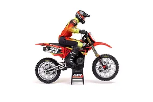 Losi 1/4 Promoto-MX Electric RTR RC Motorcycle - FXR image 81627