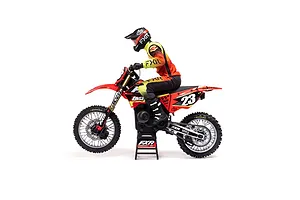 Losi 1/4 Promoto-MX Electric RTR RC Motorcycle - FXR image 81631