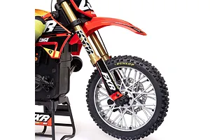 Losi 1/4 Promoto-MX Electric RTR RC Motorcycle - FXR image 81633