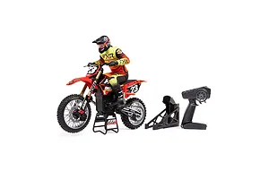 Losi 1/4 Promoto-MX Electric RTR RC Motorcycle - FXR image 81649