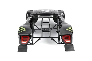 Rovan 1/5 Short Course Body Shell w/ Roll Cage Set - Black image 81689